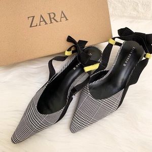 Zara Trafaluc Women's Kitten Slingback